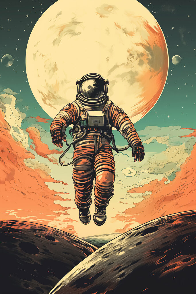 An astronaut in space suit An astronaut in space suit