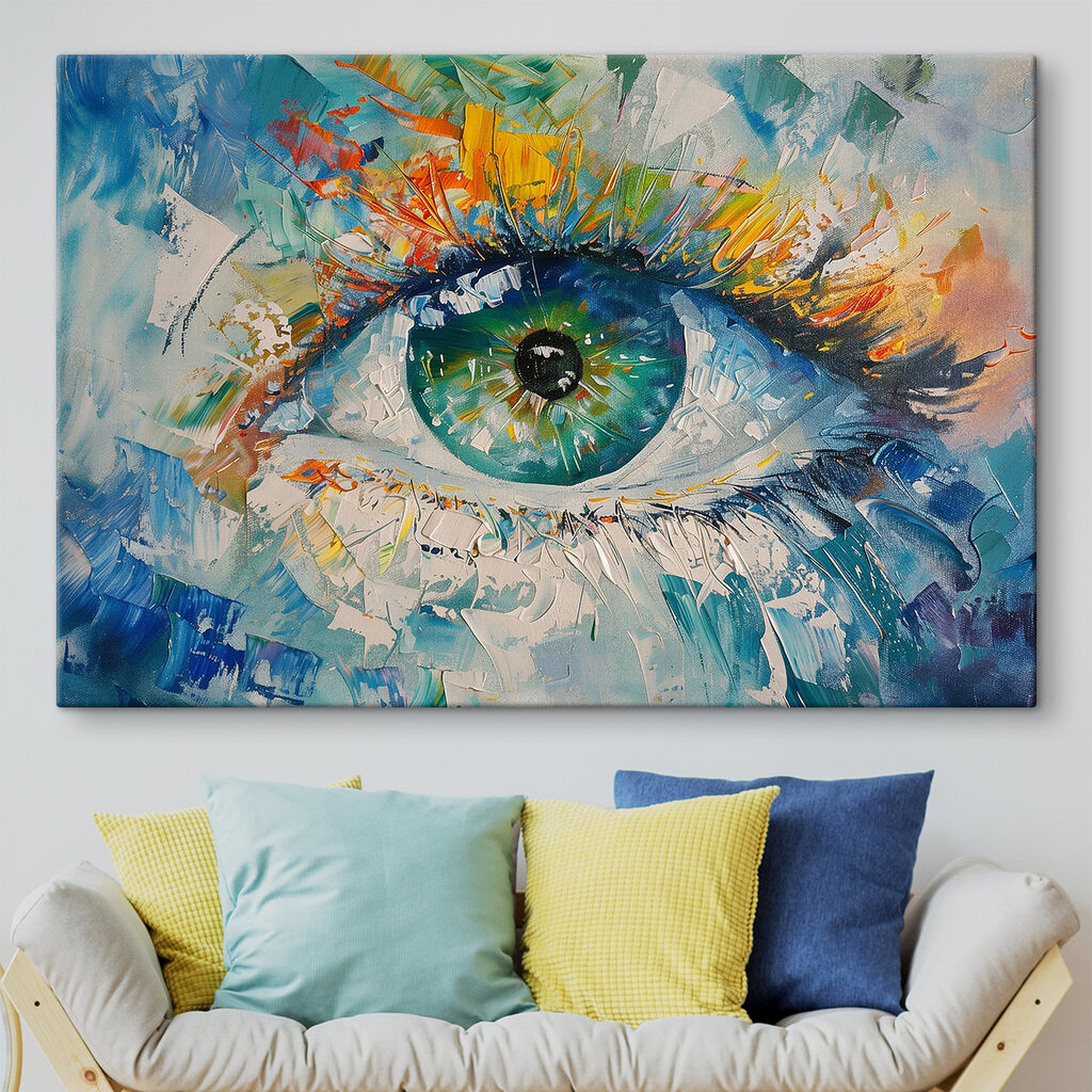 Painting of an eye
