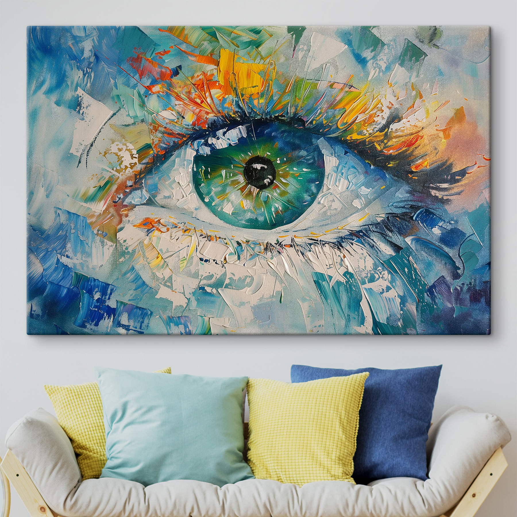 Painting of an eye
