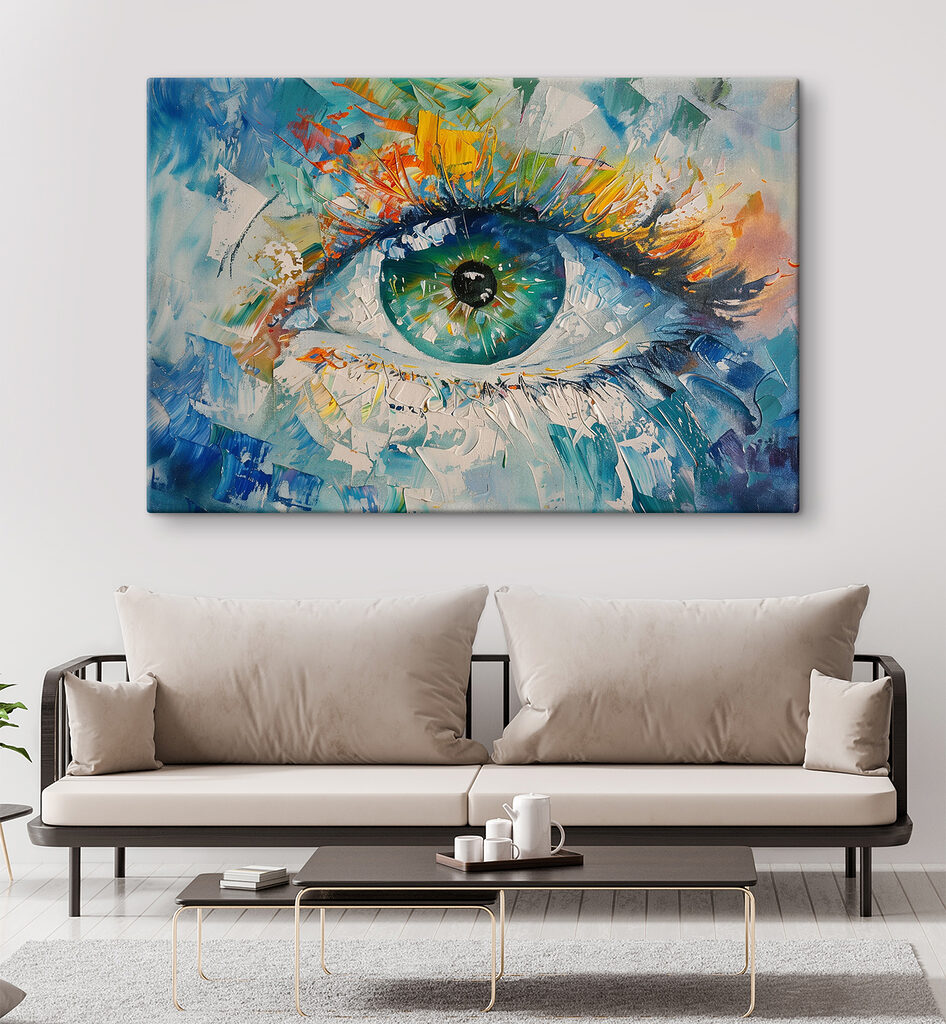 Painting of an eye