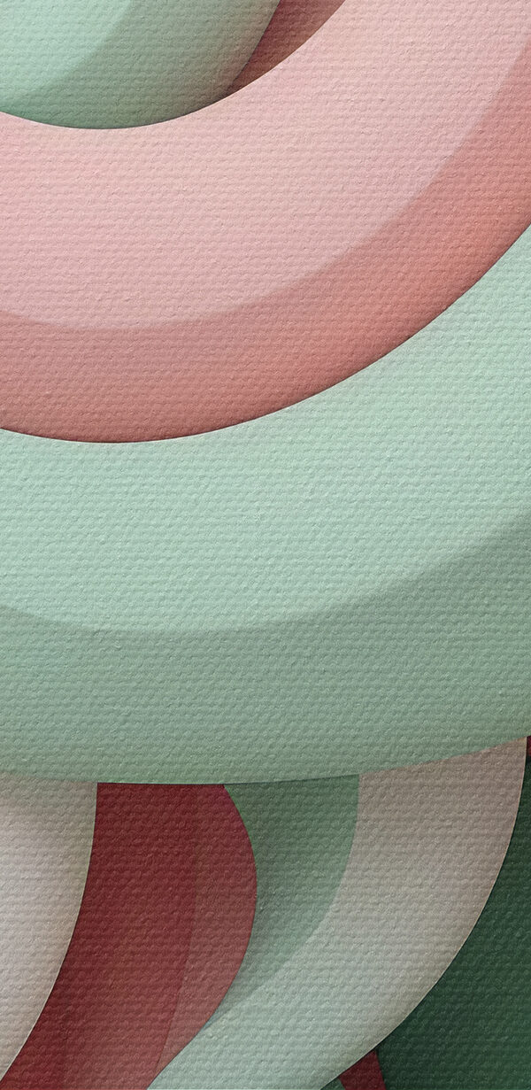 Close up of a colorful object Close up of a colorful object