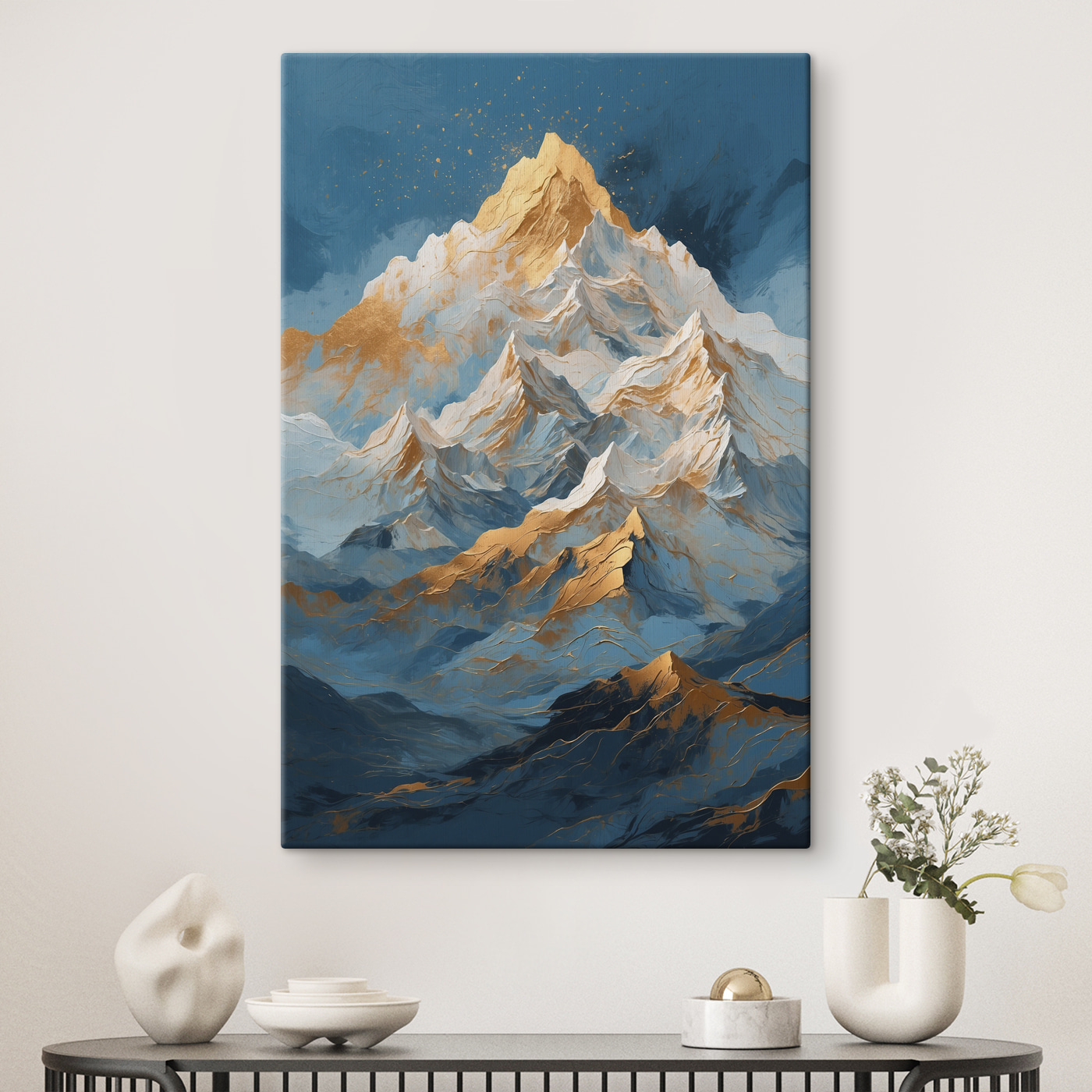 Sun-kissed Peaks Touching Sky Sun-kissed Peaks Touching Sky