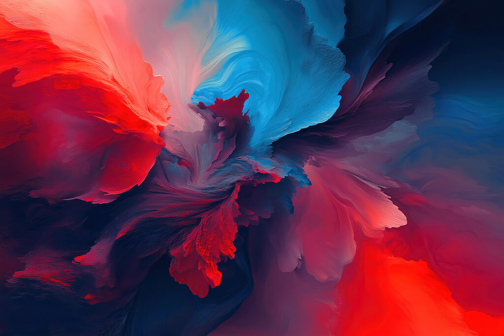 Colorful paint splashes Colorful paint splashes