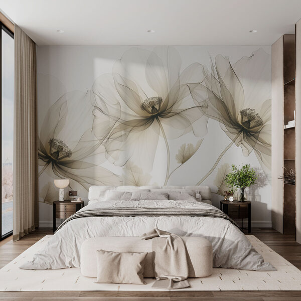 Fotomurales Fotomurales Primer plano de flores (SKU: w01482v2)