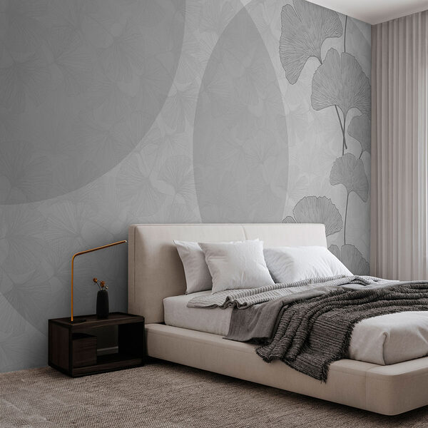 Fondo gris y blanco con círculos y líneas Fondo gris y blanco con círculos y líneas