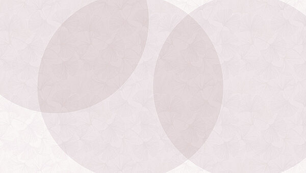 White and pink background with circles