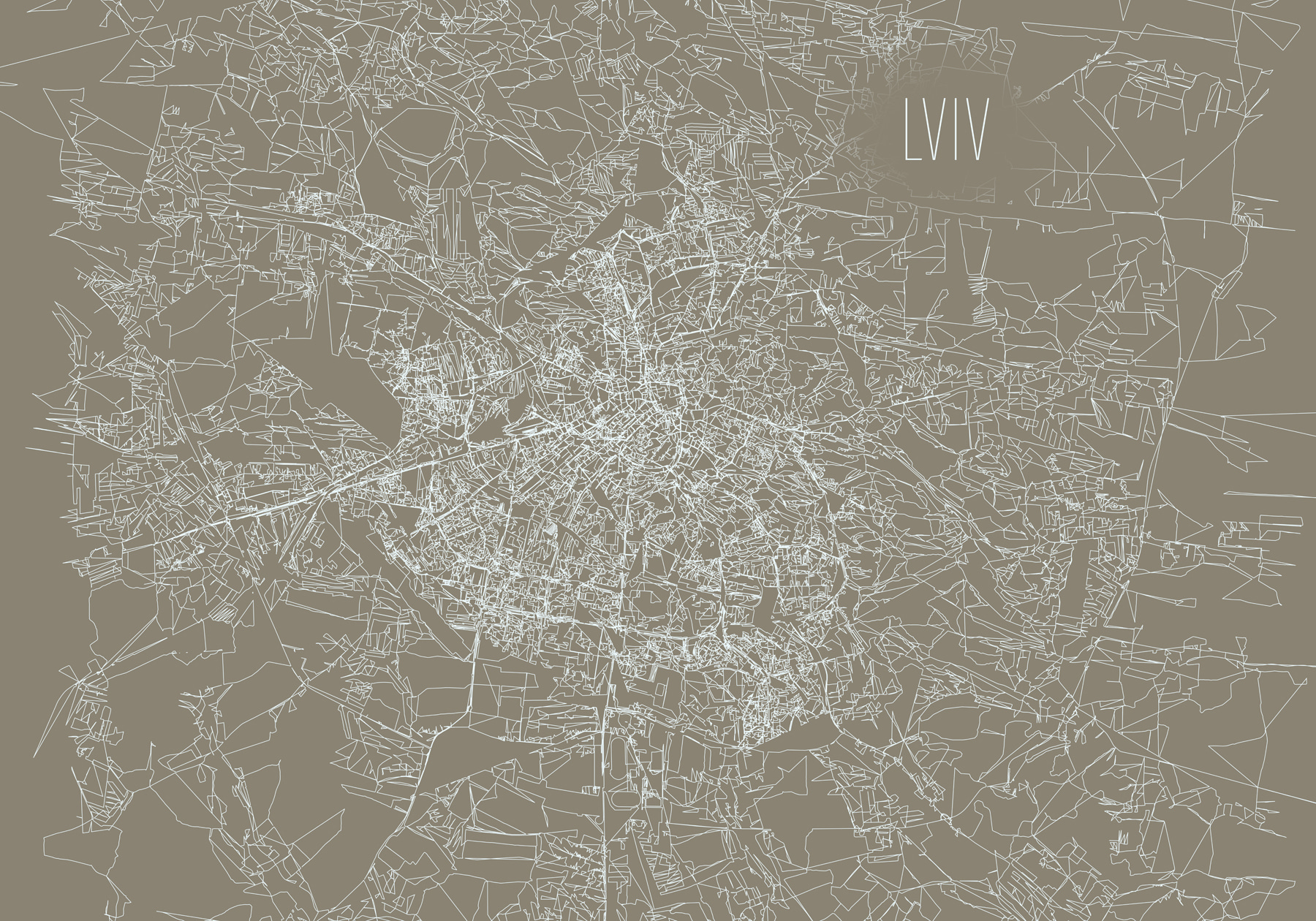 Map of a city