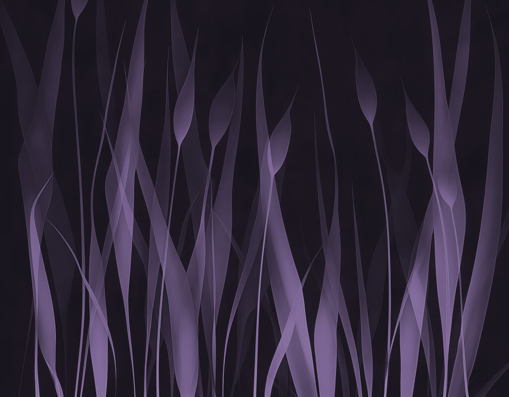 Césped morado con líneas blancas Césped morado con líneas blancas