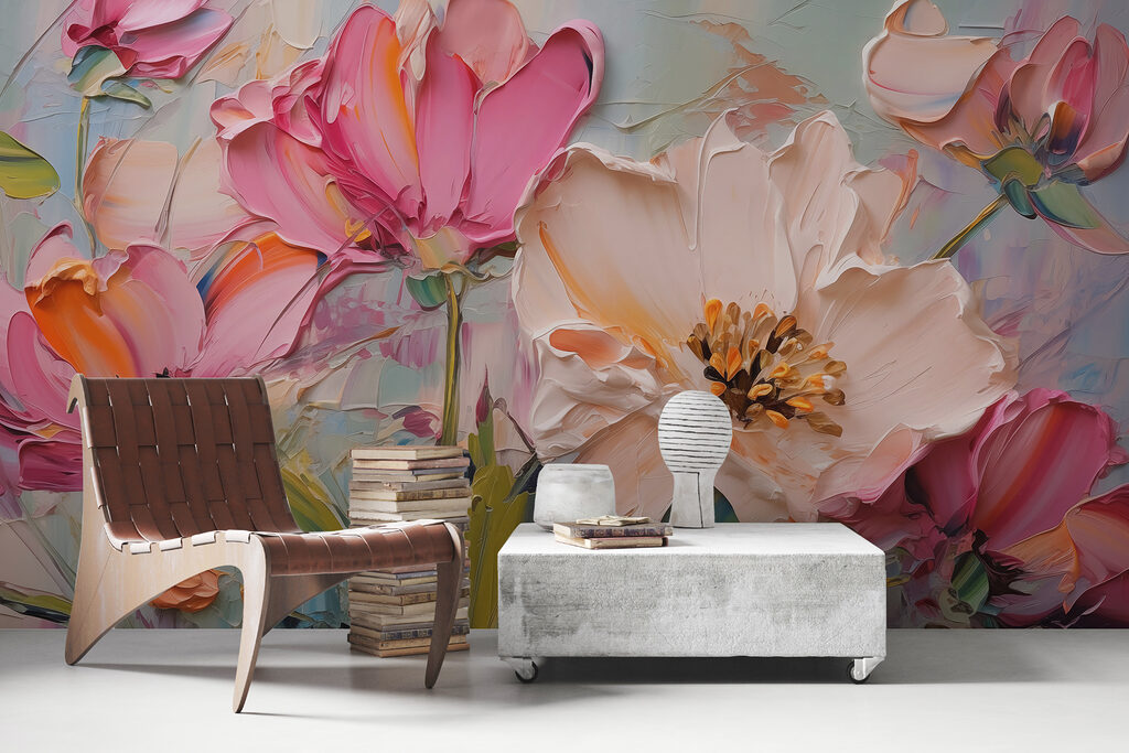 Pintura de flores sobre lienzo w01039pig3mr 1024x683 - Pintura de flores sobre lienzo