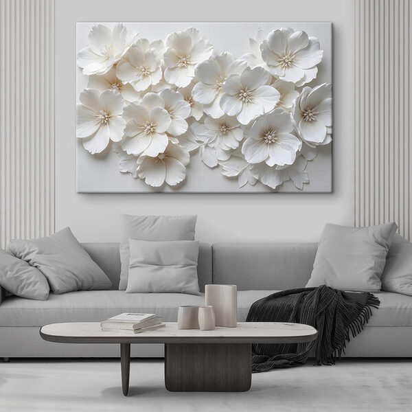 Group of white flowers