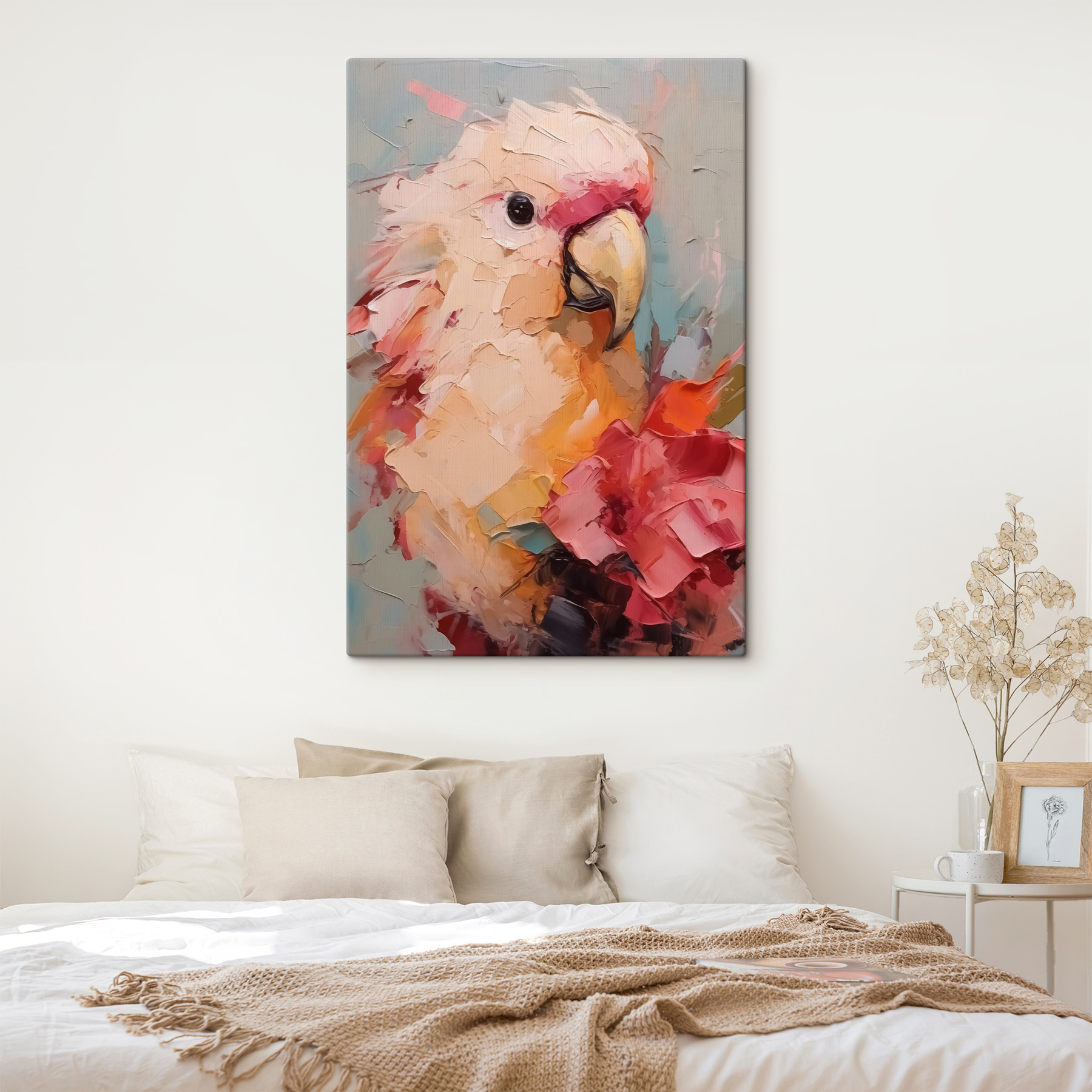 Painting of a parrot Painting of a parrot