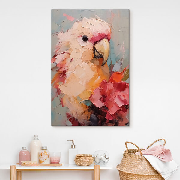 Painting of a parrot Painting of a parrot