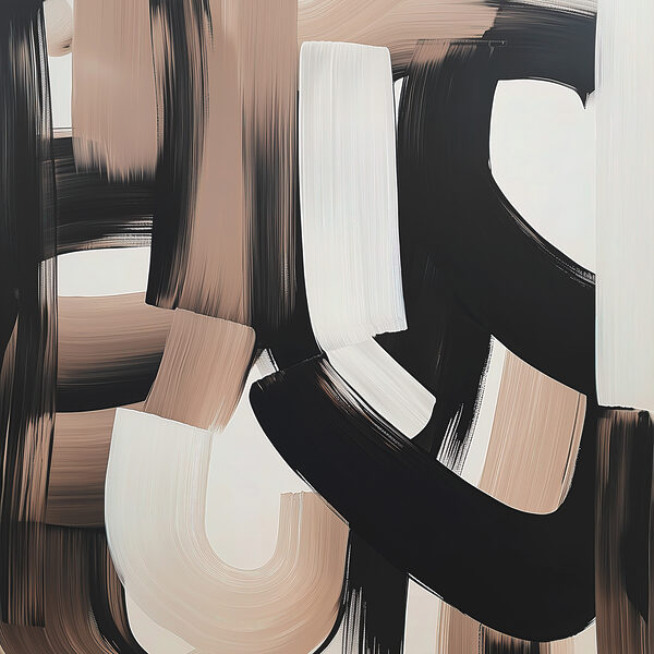 Black and white art