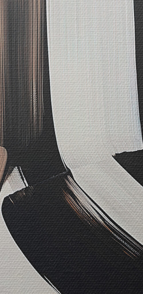 Black and white art