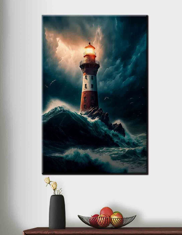 Lighthouse in the ocean Lighthouse in the ocean