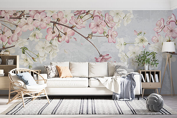 Ramo con flores blancas y rosas Ramo con flores blancas y rosas