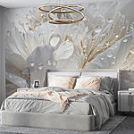 Fotomurales Primer plano de una flor