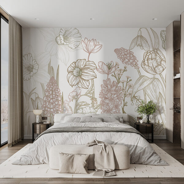 Dibujo de flores y plantas Dibujo de flores y plantas