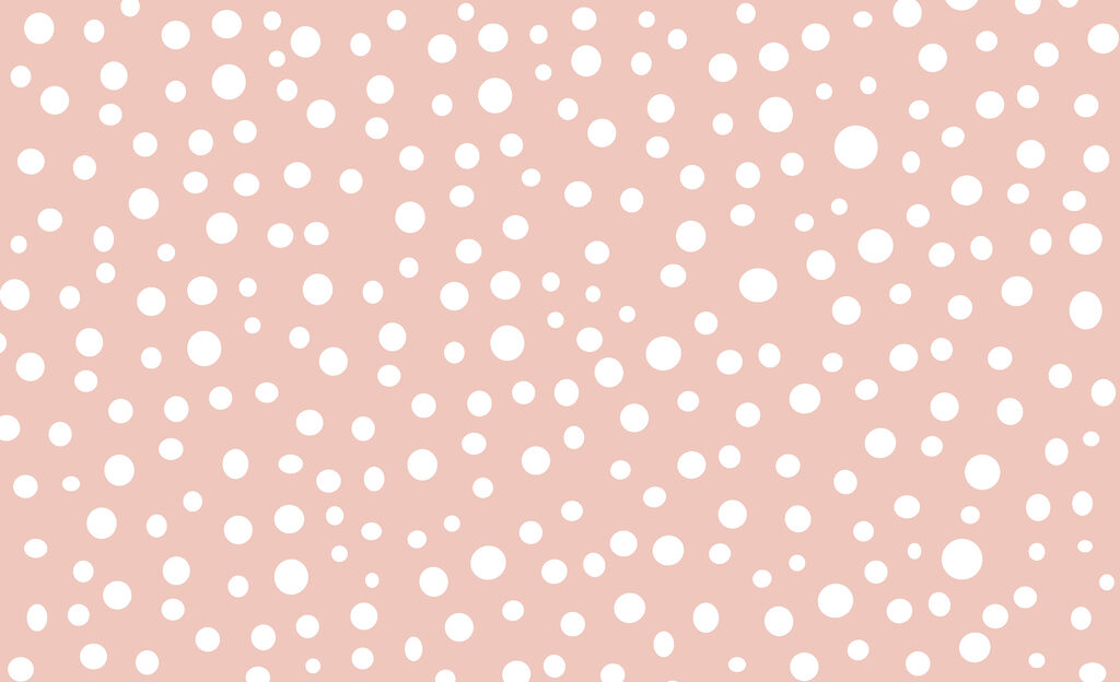 Estampado de lunares rosas y blancos Estampado de lunares rosas y blancos
