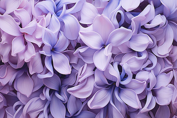 Grupo de flores moradas Grupo de flores moradas