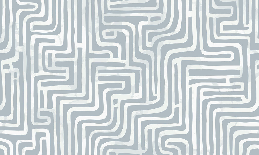 Laberinto blanco y gris Laberinto blanco y gris