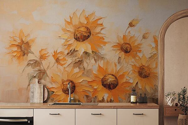 Pintura de girasoles Pintura de girasoles