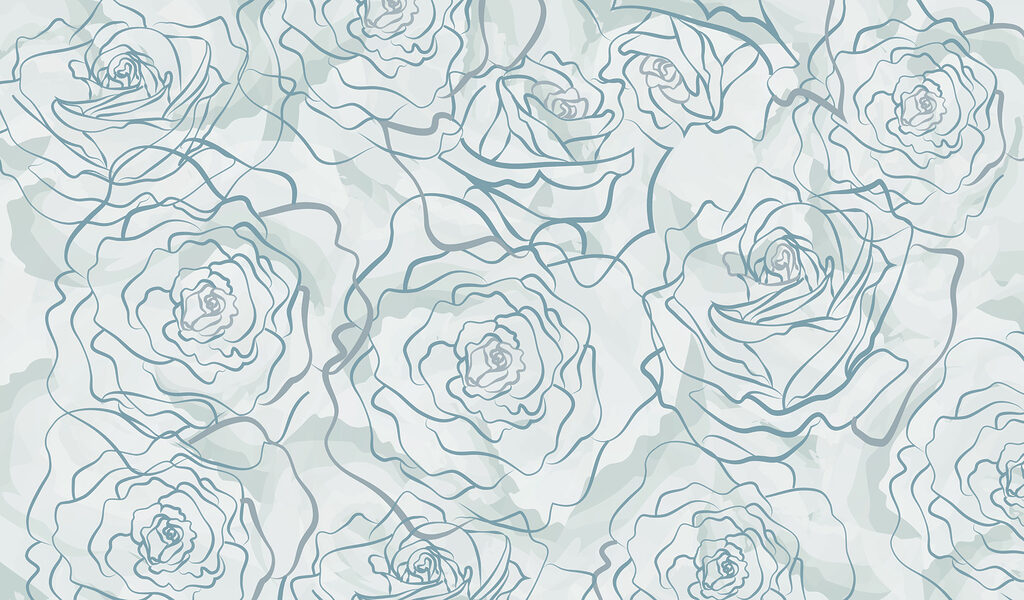 Motivo de rosas sobre fondo blanco Motivo de rosas sobre fondo blanco