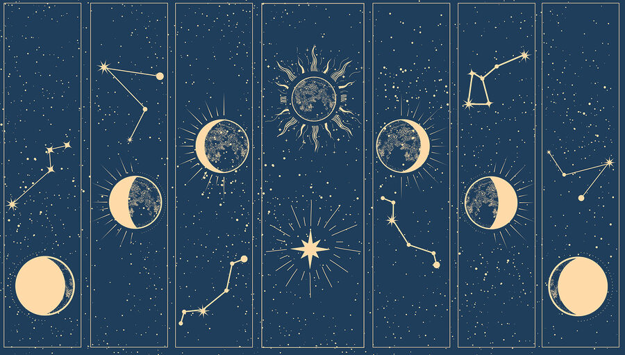 Grupo de imágenes del sol y la luna Grupo de imágenes del sol y la luna