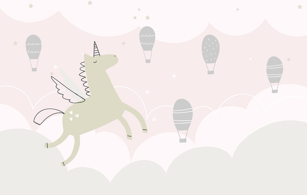 Unicornio en el cielo Unicornio en el cielo