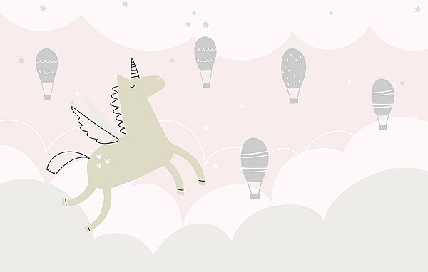 Unicornio en el cielo Unicornio en el cielo