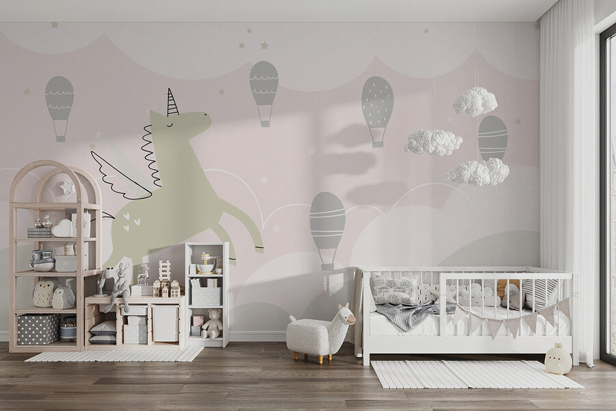 Unicornio en el cielo