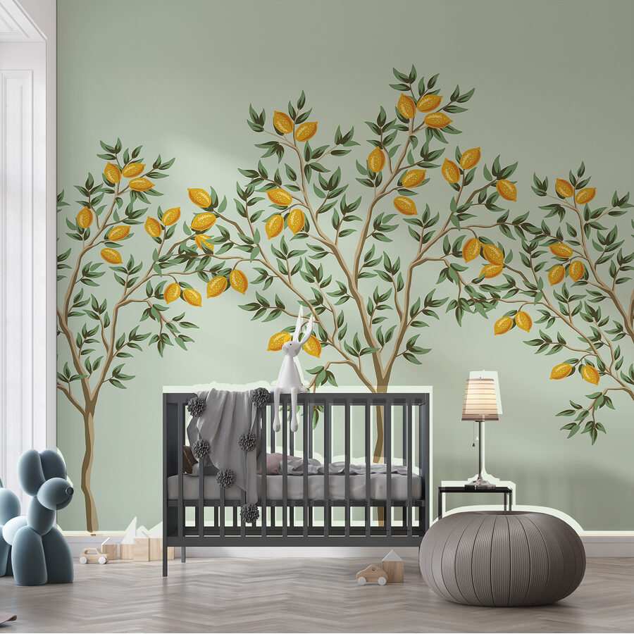 Árbol con frutos amarillos
