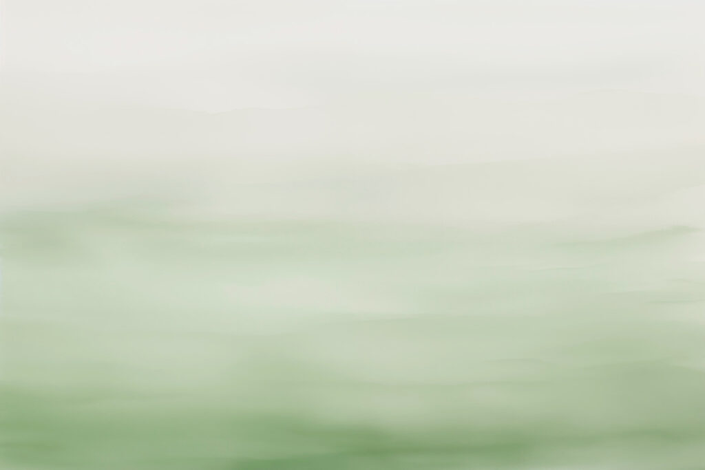 White and green background
