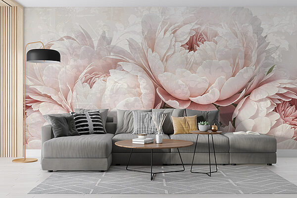 Group of pink flowers