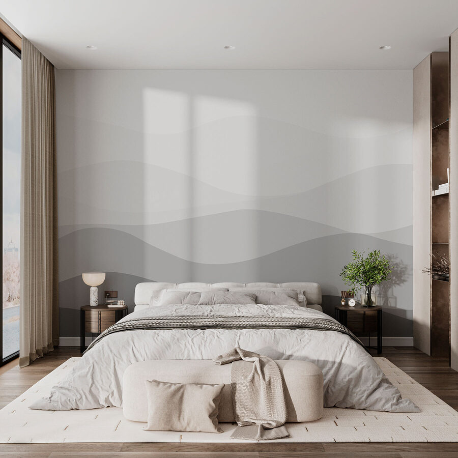 Fondo gris y blanco