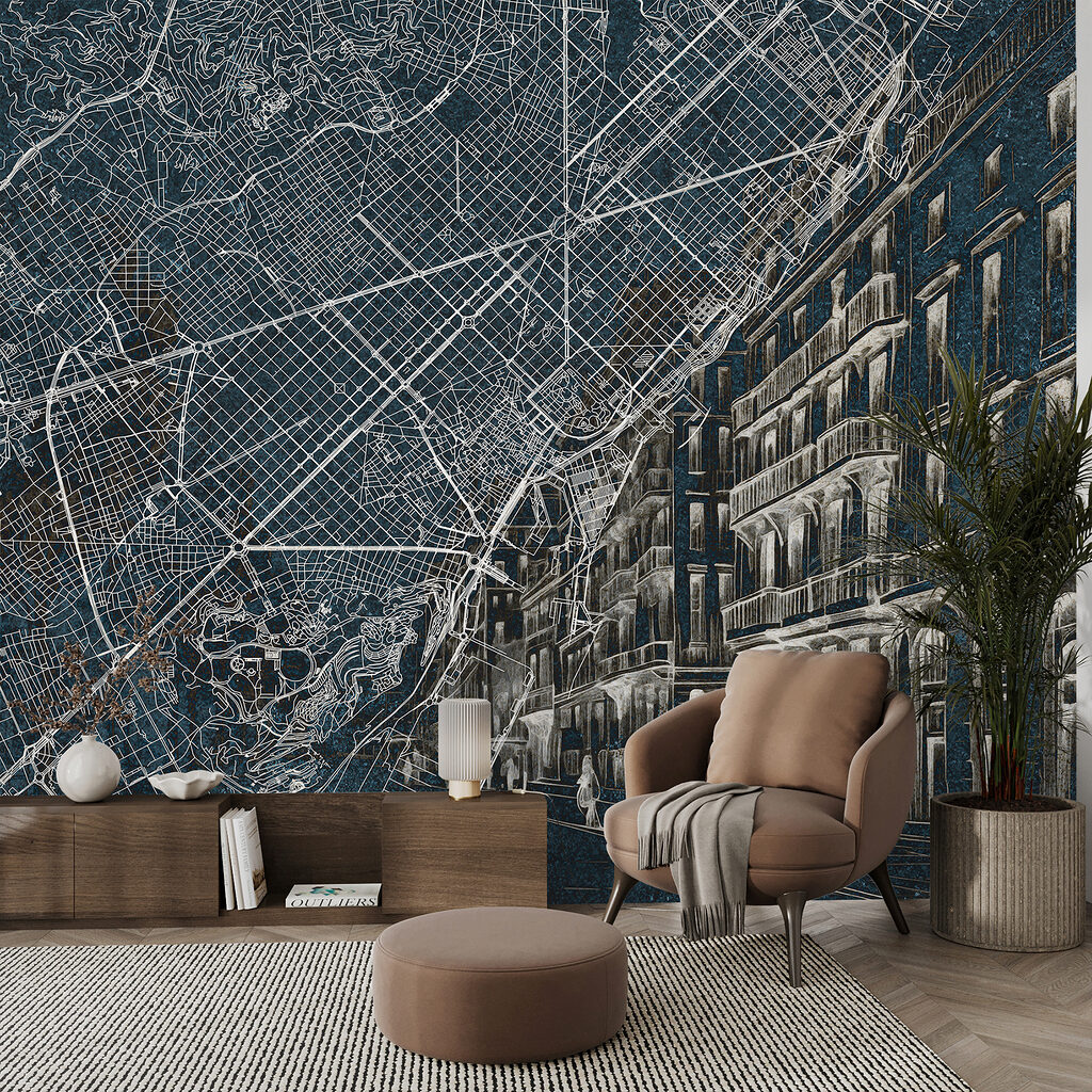Map of a city