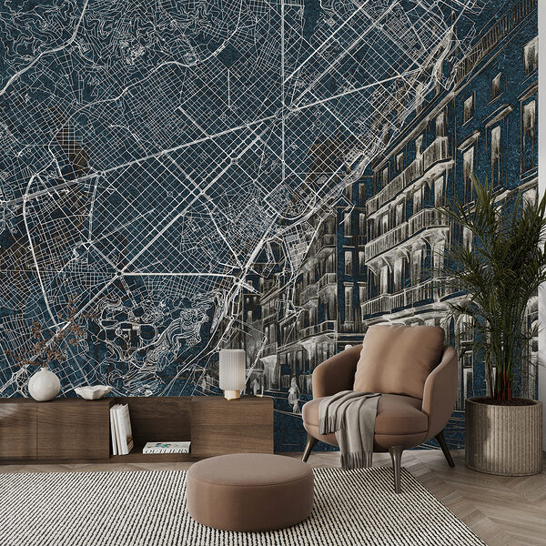 Mapa de una ciudad Mapa de una ciudad