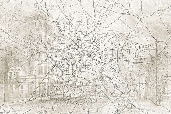 Mapa de una ciudad Mapa de una ciudad