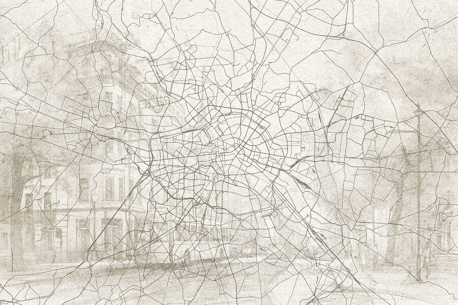 Mapa de una ciudad Mapa de una ciudad