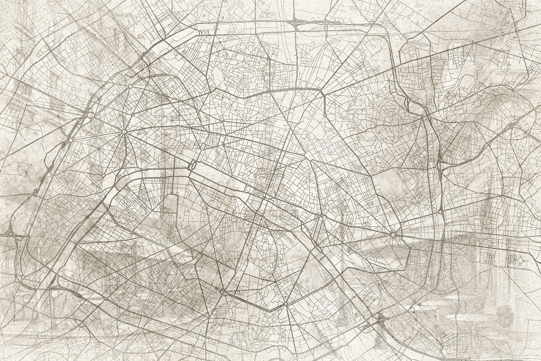 Map of a city