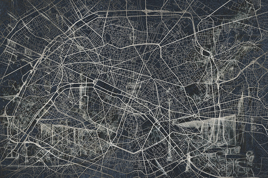 Mapa de una ciudad