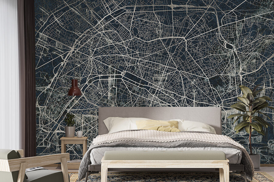 Mapa de una ciudad