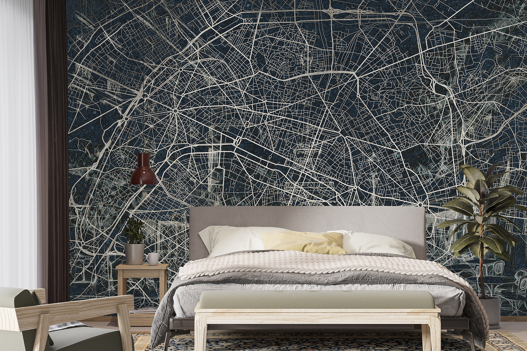 Map of a city
