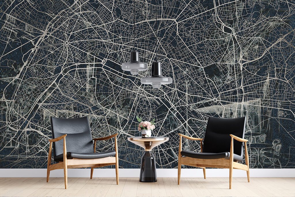 Map of a city