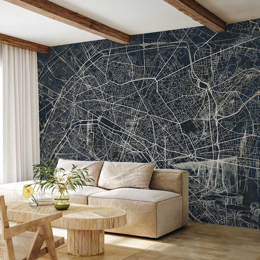Mapa de una ciudad