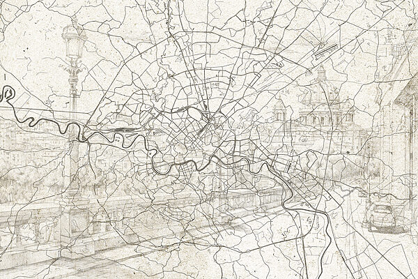 Mapa de una ciudad Mapa de una ciudad