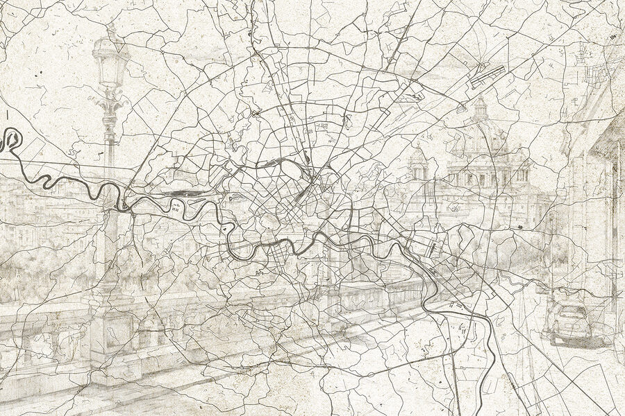Mapa de una ciudad