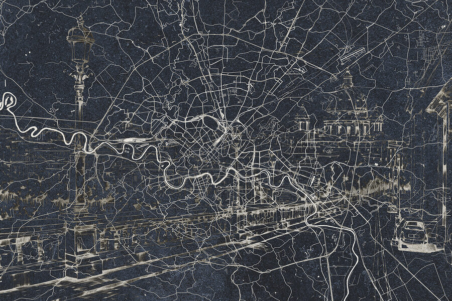 Mapa de una ciudad