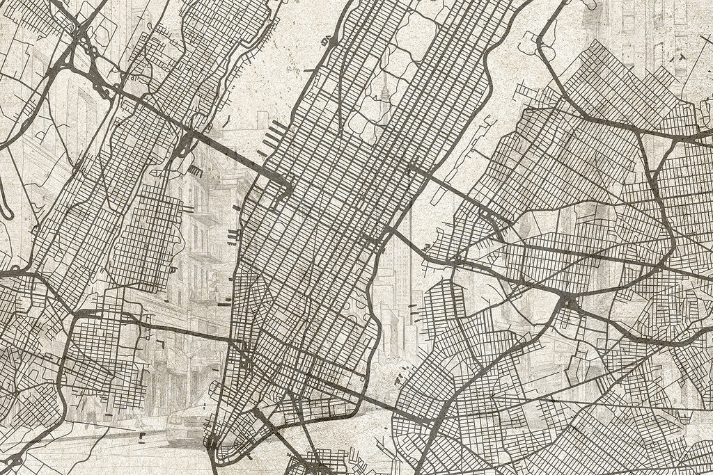 Mapa de una ciudad Mapa de una ciudad