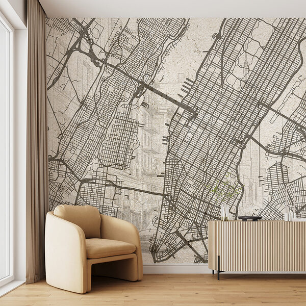 Mapa de una ciudad Mapa de una ciudad